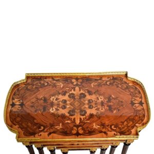 Premium Royal Wooden Inlay Accent Table